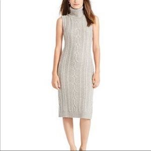 LAUREN RALPH LAUREN Cashmere Blend Sweater Dress
